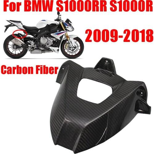 Motorcycle Carbon Fiber Rear Wheel Hugger Fender Mudguard Cover Fairing For BMW S1000RR S1000R S1000 S 1000 R RR 2009-2018 2017