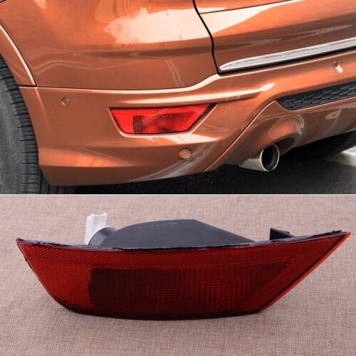 CITALL Left Car Auto Rear Tail Bumper Fog Light Lamp House fit for Ford Kuga MK2 2013 2014 2015 2016 2017 2018