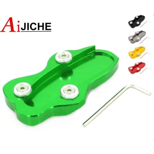 For KAWASAKI Vulcan VN 900 VN900 CLASSIC 2006-2015 2014 2013 Motorcycle Kickstand Foot Side Stand Extension Pad Support Plate