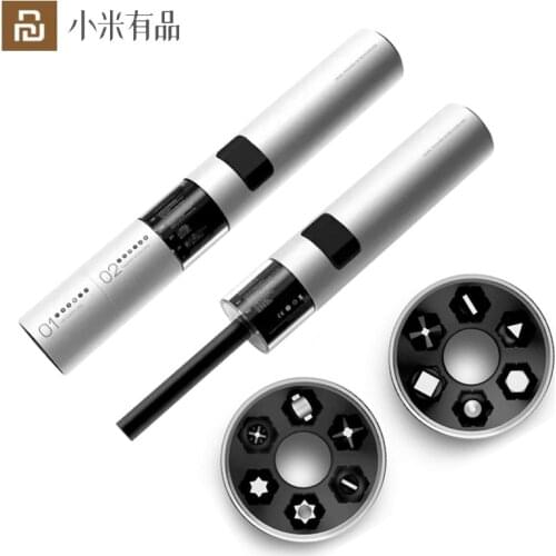 Xiaomi WOWSTICK SD 36 in 1 Dual Power Lithium Electric Screwdriver LED Lights Rechargeable Magnetic Suction Screw Driver For DIY