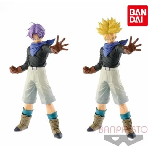 Bandai Dragon Ball Anime Figure ULTIMATE SOLDIERS Dragon Ball GT Ultimate Warrior Trunks Genuine Model Decoration Children Toys