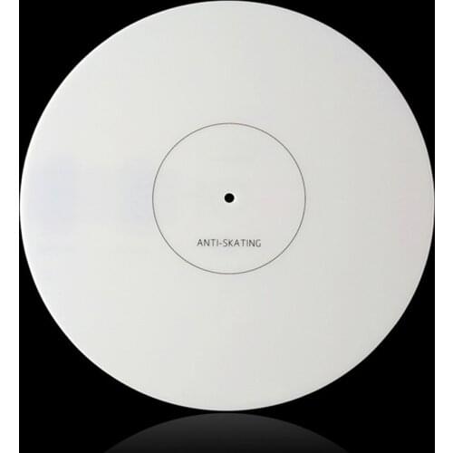 LP Vinyl Pickup Calibration Distance Gauge Protractor Adjustment Tool Adjustment Ruler Anti-Sliding Plate Turntable Accessories