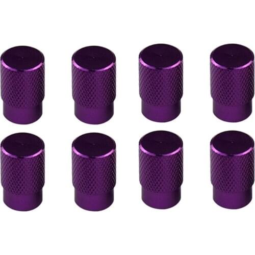 MagiDeal 8x Aluminum Alloy Auto Car Wheel Tire Valve Stems Cover Cap Adapter