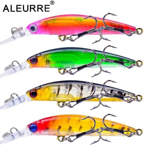 Small Minnows Fishing Bait Jerkbait Sinking Minnow Fishing Lure Hard Lure Artificial Plastic Wobble Lure Sweet pesca 65mm/3.5g