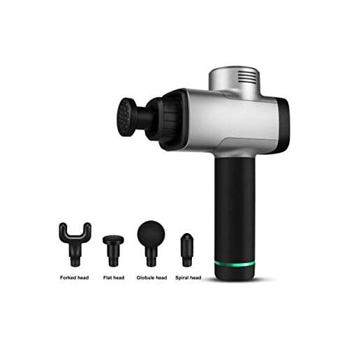 Massage Gun 5 Speeds Cordless Handheld Deep Tissue&Muscle Massager, Percussion Massage Device with power cable