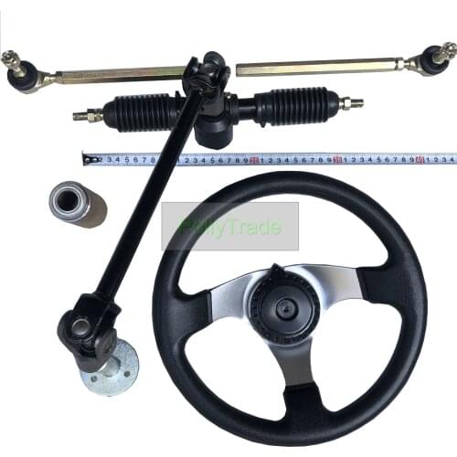 320mm Refit Steering Wheel Assembly Kit For Go Kart Karting Cart ATV Quad Dirt Pit Bike Parts