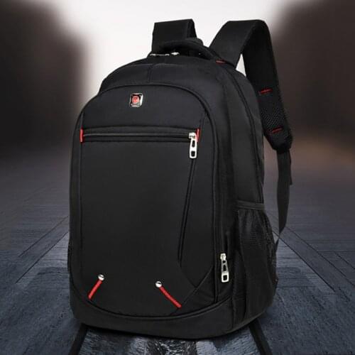 Casual Oxford Mans 15inch Laptop Backpack Multi-functional Anti theft Large-capacity Student Schoolbag Simple Travel Bag