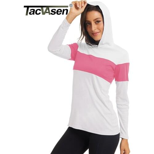 Женские футболки с капюшоном TACVASEN China At AliExpress