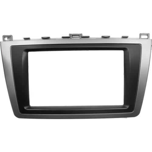 2 DIN Car Radio Fascia for Mazda 6 Atenza 2009-2013 DVD Stereo Installation Panel Trim