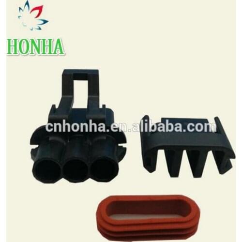 5/10 pcs 3 Pin 2.8 Series Sealed female auto connector15300003 12040977 Wiring Harness Housing Plug for Delphi