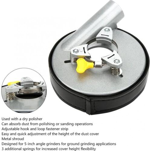 Aluminum Grinding Dust Shroud Cover Case Power Tool Parts for 5 Inch Angle Grinders