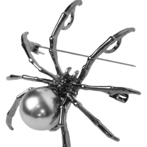 Alloy Vintage Style Spider Brooches Lady Bridal Brooch Pin Jewelry Halloween