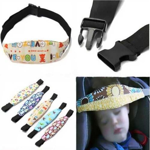 Fixing Band Baby Kid Head Support Holder Sleeping Belt Car Seat Sleep Nap Holder Belt Baby Stroller Safety Seat Holder Belt