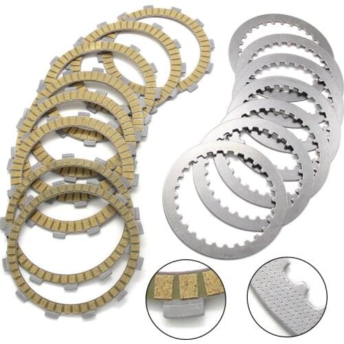 Steel Plate Disc Clutch Friction Plates For Honda CB1000R CB1000RA ABS CBF1000 T (T7/T8/T9/TA) GT FA (FAA) FS FT (FTA) CBF1000S