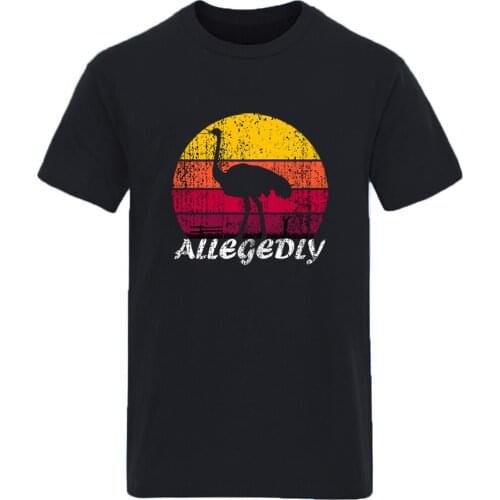 Crane Bird Round Neck Oversize Mens T shirt Summer Harajuku Clothing Tees Leisure Retro male Cotton Black 2020 Ropa De Hombre