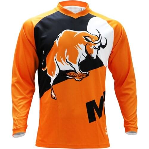 Hot Sale Cycling Jersey MTB downhill jersey Bike Mountain Bike Motorcycle Cycling Jersey Fitness training Long Sleeve T