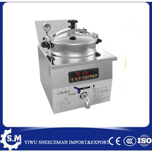 Commercial chicken industrial deep pressure fryer chicken express able Top Electric Pressure Fryer