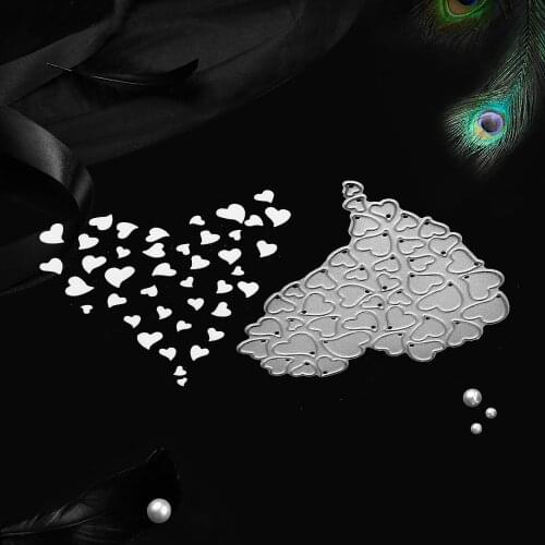 Heart Metal Cutting Dies Scrapbooking for Card Making Stitch Craft Stencil Die Cut