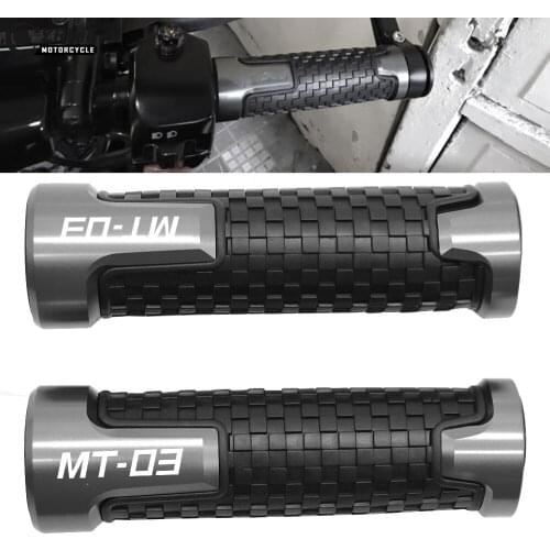 Motorbike Parts Scooter Handle Bar Grips Handlebar Hand Grip 7/8 22mm Handlebars For YAMAHA MT-03 MT03 MT 03 2005 2006 2007-2017