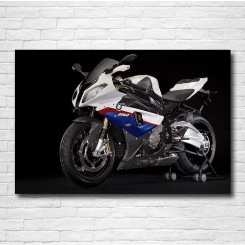 Wallpaper B M W S1000RR Superbike Muscle Motorbike Picture Wall Art Posters Canvas Print Modern Painting for Home Decor