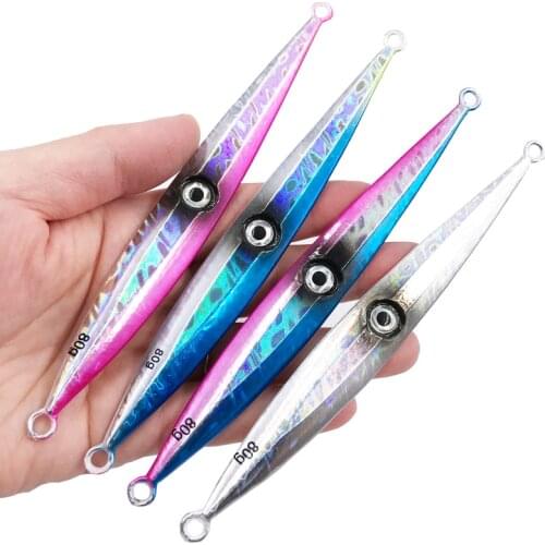 Hard Metal Fishing Lure 100G 150G 200G 250G 300G 400G Large Jigging Bait Sinking Artificial Fish Tackle