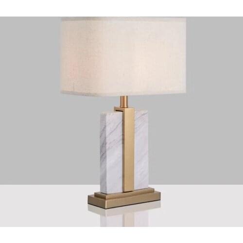 Modern nordic led stone lampara de mesa deco maison bedside lamp living room lamp