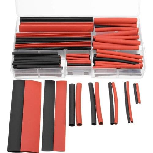 150Pcs 8 Size Heat Shrink Tube Sleeve Wire Kit with Box For RC DIY Model Tool for RC Drones FPV Quadcopter Helicopter Aircraft