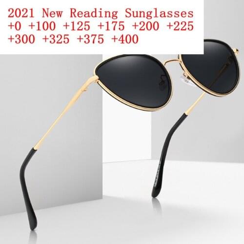 Ladys Cat Eye Sun Reading Glasses 2020 Fashion Ultralight Fashion Presbyopic Sun Glasses Optical Prescription Magnification NX