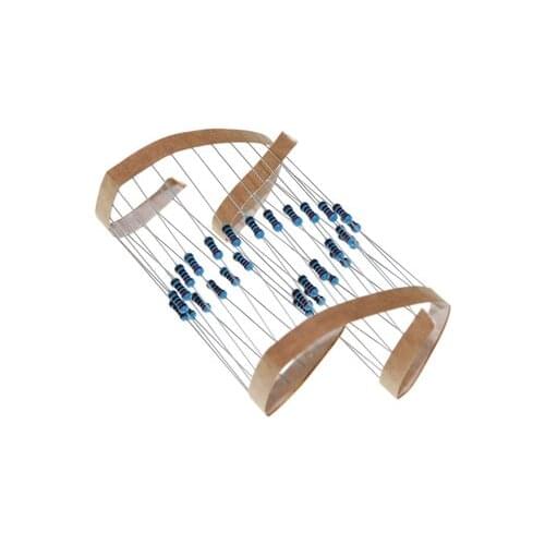 100pcs 1/4W Metal film resistor 1R ~ 1M 100R 220R 330R 1K 1.5K 2.2K 3.3K 4.7K 10K 22K 47K 100K 100 220 330 1K5 2K2 3K3 4K7 ohm