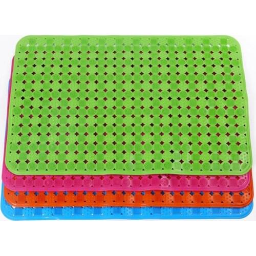 2021 Fashion Massage Bathroom Anti-skid Mats Toilet Kitchen Floor Bath Shower Room Mat PVC Home Suction Kitchen Door Floor Mats