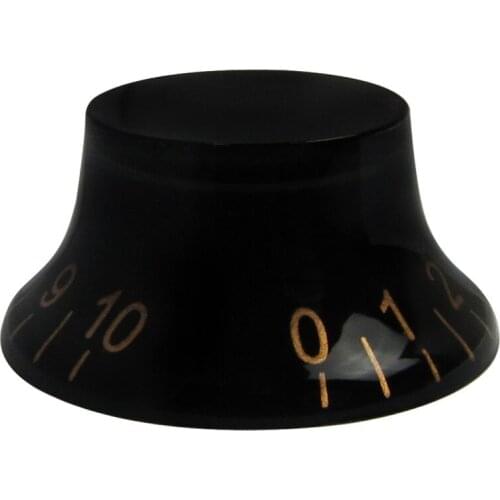 NEW 4pcs Plastic LP Electric Guitar Knobs Volume Tone Speed Knobs Top Hat Black Guitar Accessories