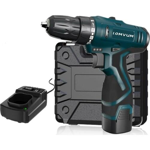 Longyun 16.8V Lithium Battery Electric Drill with suitcase carry box precision charging cordless drill torque drill Power Tools