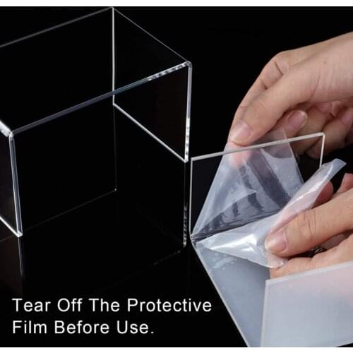 40GB 3Pcs/Set Acrylic Display Stand Jewelry Collectible Showcase Storage Rack Shelf Holder for Cosmetics Doll Toys