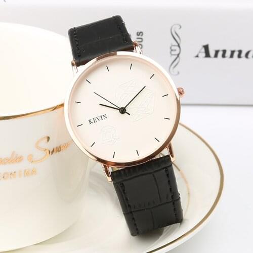 2017 Mens Watches Woman New Luxury Brand Ultra Thin dial Leather Clock Male Casual Sport Watch Men neutral Quartz Couple watch