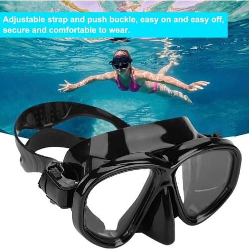 Underwater Scuba Diving Mask Anti Fog Silicone Diving Mask Snorkeling Outdoor Masks Safe and Waterproof Swimming Equipment