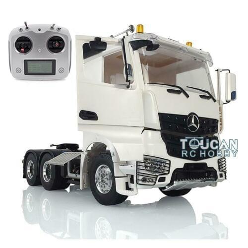 1/14 LESU RC Metal 6*6 Chassis Hercul DIY Cabin Tractor Truck Radio Sound ESC THZH0790-SMT3