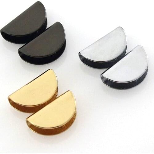 2pcs Metal Edging Buckle Fashion Bag Corner Screws Clip Edges Protector Clasp for DIY Leather Crafts Hardware Accessories