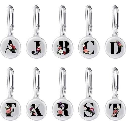 Newest For Apple Airtags Case Silicone Protective Clear Sleeve Keychain For Apple Locator Tracker Anti-lost Device Air tag Cover