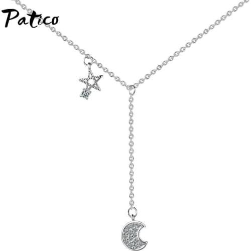 Necklace Chain Jewelry Sterling Silver Elegant Fashion Ladies Link Women Round Fine Party for Womens Gift New