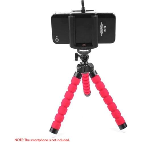 Portable Mini Octopus phone Tripod Stand with Phone Holder for Live Streaming Selfie tripod for phone
