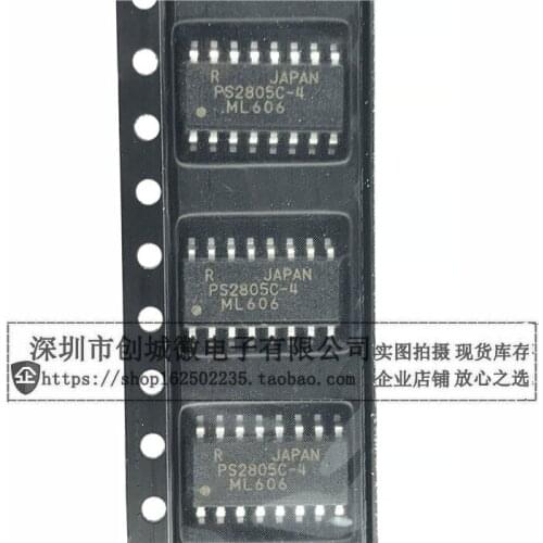 PS2805 PS2805C-4 Optocouplers SMD SOP-16