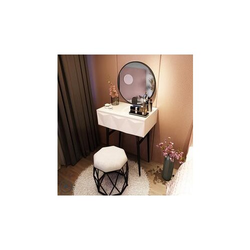 Nordic dresser Modern simple web celebrity INS dresser with lamp