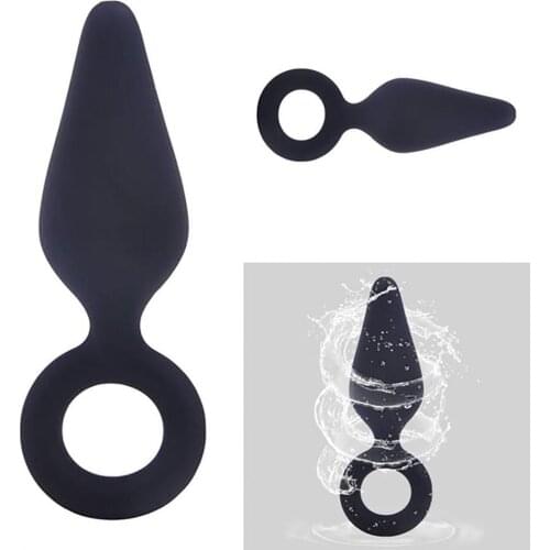 OLO Women Dart Silicone Anal Plug Prostate Stimulator Massager Solid Color Anal Stimulation Device Adult Sex Toy