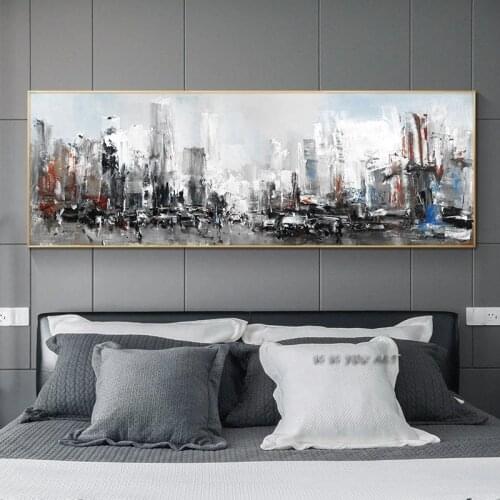 Modern Abstract Oil Painting 100 Hand Painted Canvas Wall Art Unframed Decorative Minimalist For Living Room Bedroom