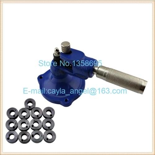 High Quality Ring Stretcher Enlarger Sizer Ring Expander include 13 Knurls handmade jewelry diy making Tools Kit