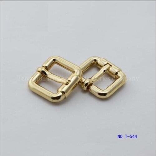 10 PCS / lot) zinc alloy handbags luggage hardware accessories new womens bag square shoulder strap pin link buckle