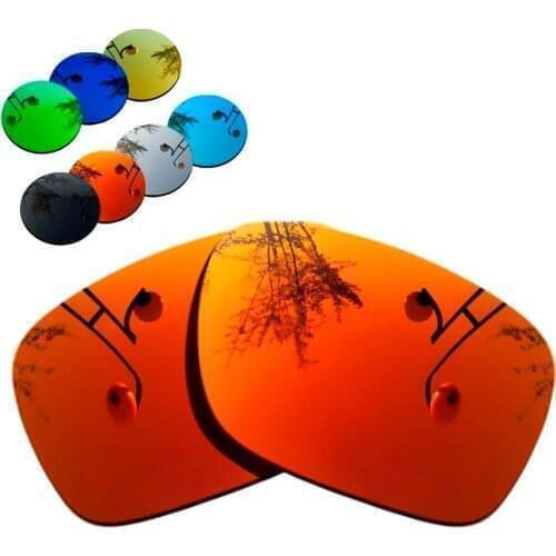 100% Precisely Cut Replacement Lenses for Holbrook Metal(PC) Sunglasses Red Mirrored Coating Color- Choices