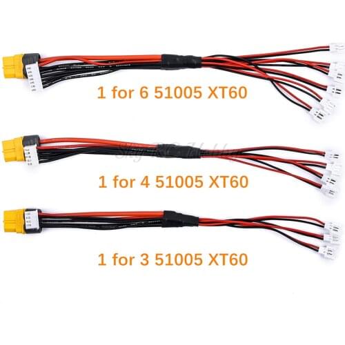 1S Lipo Battery PH2.0 51005 Power Charging Cable Wire 4mm Banana / XT60 Plug for Gaoneng BetaFPV IMAX B6 B6AC Charger
