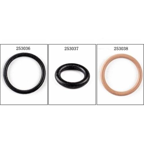 3PC/SET 253036 253037 253038 O-ring Seal For Automatic Transmission For Peugeot 206 207 208 301 307 Free Shipping