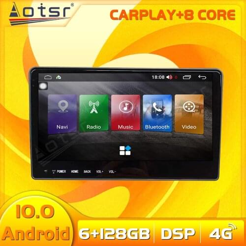 6+128G Android 10 Auto Video Multimedia Car Cassette Radio Tape Recorder Stereo Player For Buick Royaum GPS Navigation Head Unit